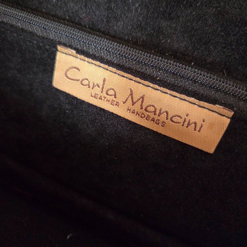 EUC DESIGNER CARLA MANCINI LEATHER HANDBAGS SNAKESKIN - Picture 14 of 14